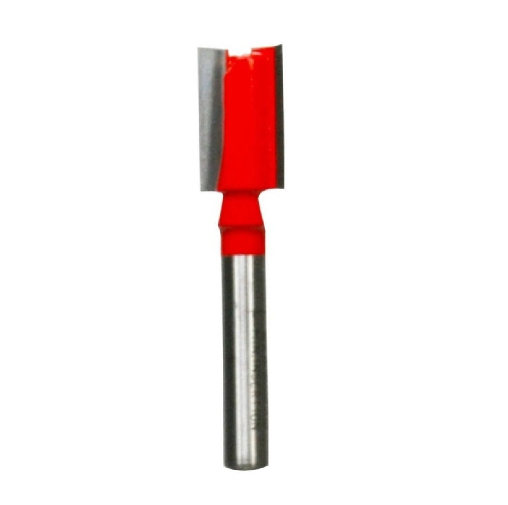 04-127 FREUD ROUTERBIT 15/32" (dia.) Double Flute Straight Bit with 1/4" shank, 2" overall length