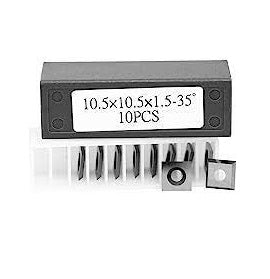 105105-10 Carbide Insert 10.5x10.5x1.5mm Box of 10