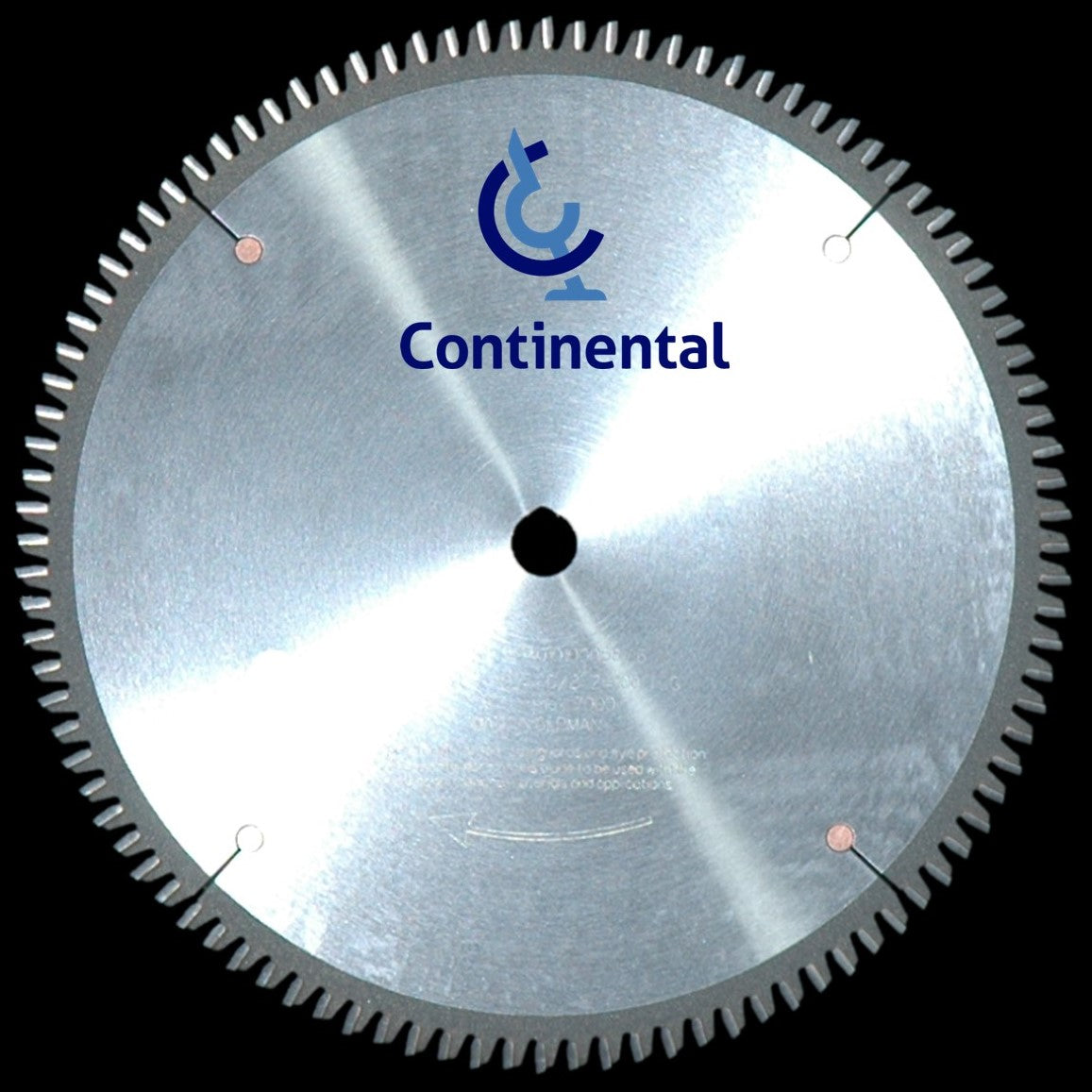 C-1010N Continental Saw Blade 10"x100 tooth 5/8" bore Triple Chip 5' Neg Hook