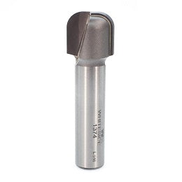 1374 Whiteside  Bowl And Tray Carbide Tipped Router Bit 1/4" R 3/4" OD x 5/8" CL 2-3/8" OL 1/2" SH