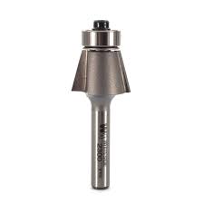 2300 Whiteside  Edge Bevel Carbide Tipped Router Bit 15 A 1/4" SH 1/2" CL X 1/2" CH 2" OL