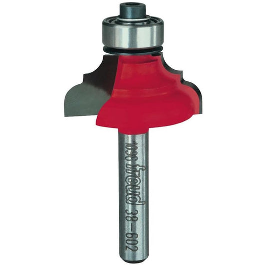 38-602 FREUD ROUTERBIT Classical Cove and Round Bit, 1-1/8" dia.