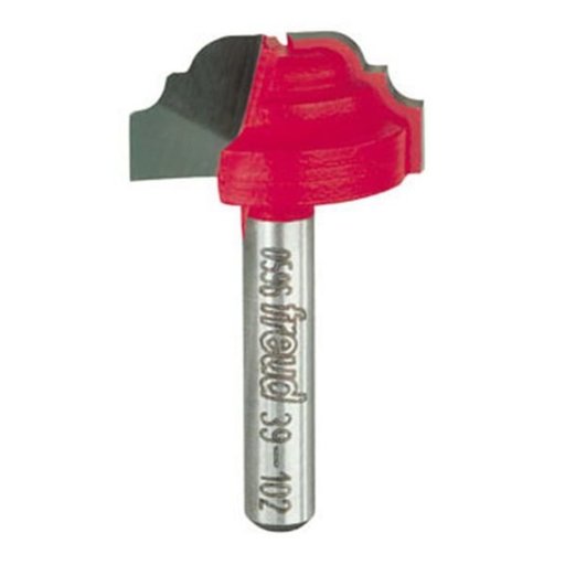 39-102 FREUD ROUTERBIT Cove And Bead Groove Router Bit 1/4"SH 1" D 1/2" CL 1/8" R