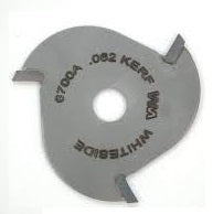 6700A Whiteside  Carbide Tipped 3 Wing Slot Cutter, 1-7/8 D, 1/16 Kerf, 5/16 Bore