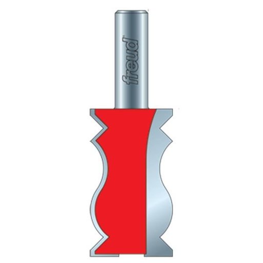 99-406 FREUD ROUTERBIT 1-1/4" (dia.) Crown Molding Bit with 1/2" shank, 25/64" large radius