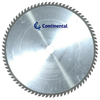 1280TA Continental Saw Blade 12"x80 tooth 1" bore Thin Alternate Top Bevel